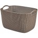 CURVER KNIT L 19L Koszyk 40 x 30 x 23 cm brązowy 03670-X59