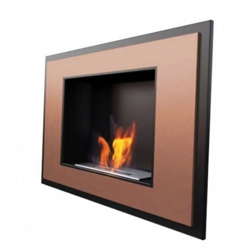 Kratki biokominek ALPHA miedź galwaniczna Kratki biokominek ALPHA miedź galwaniczna