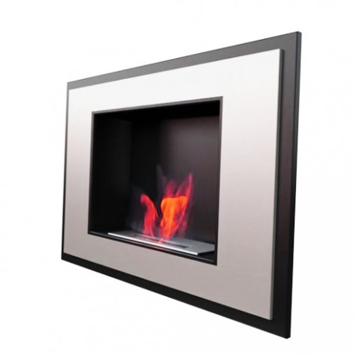 Kratki biokominek ALPHA satyna z certyfikatem TÜV