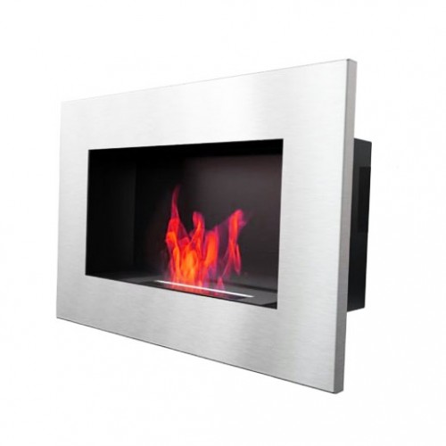 Kratki biokominek DELTA szlifowany z certyfikatem TÜV