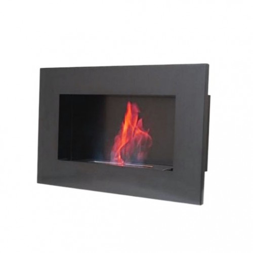 Kratki biokominek DELTA szlifowany z certyfikatem TÜV