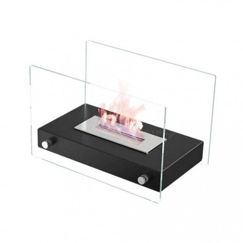 KRATKI Biokominek HOTEL MINI czarny z certyfikatem TÜV