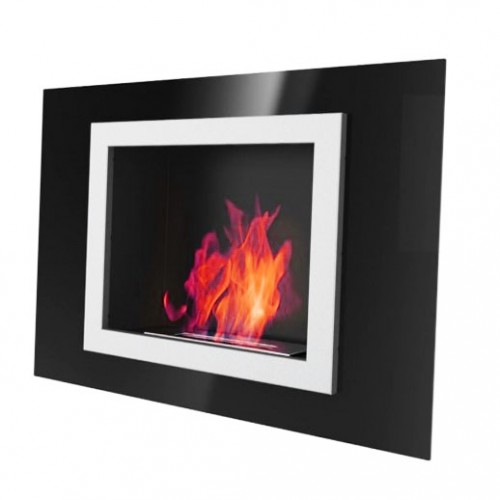 KRATKI Biokominek OSCAR Czarny z certyfikatem TÜV