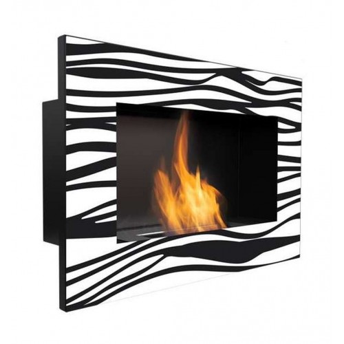 KRATKI Biokominek DELTA 2 ZEBRA