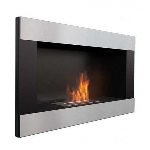 KRATKI Biokominek GOLF czarny HORIZONTAL KRATKI Biokominek GOLF czarny HORIZONTAL