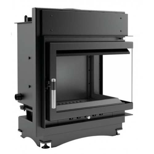 KRATKI wkład kominkowy z płaszczem wodnym MAJA PW 12 prawy BS