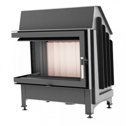 KRATKI Wkład kominkowy ZIBI 12 lewy BS