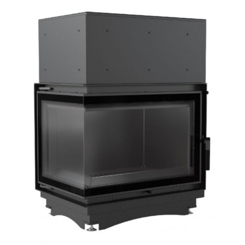 KRATKI Wkład kominkowy z płaszczem wodnym ZUZIA PW 19 lewy BS DECO KRATKI Wkład kominkowy z płaszczem wodnym ZUZIA PW 19 lewy BS DECO