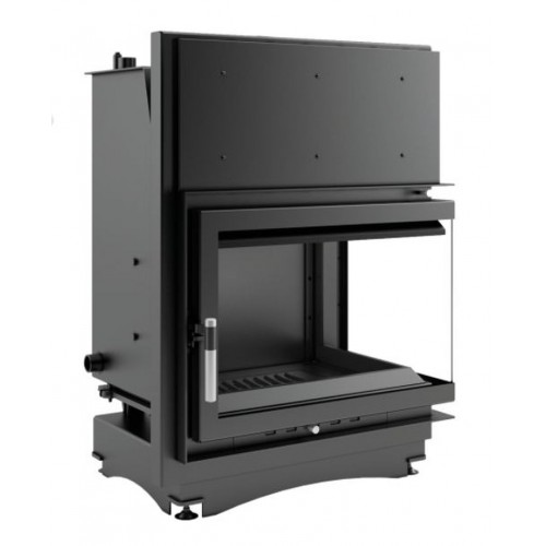 KRATKI Wkład kominkowy z płaszczem wodnym ZUZIA PW 15 prawy BS