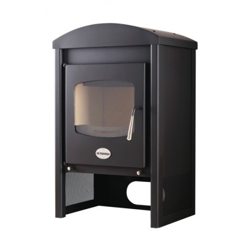 HS FLAMINGO Stalowy piec STAVANGER 9kW czarny