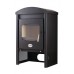 HS FLAMINGO Stalowy piec STAVANGER 9kW czarny