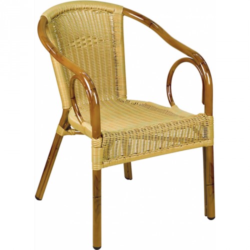 Krzesło Gastro CORINO, ratan 1009/2