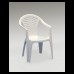 Plastikowe krzesło MALIBU białe 500/0