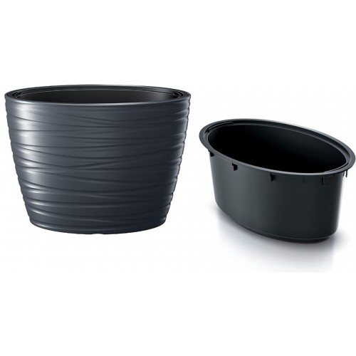 Prosperplast MAZE Doniczka 58,5 cm, antracyt DBMZE600