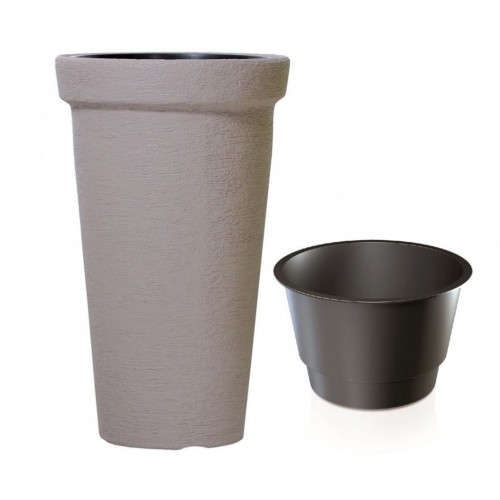 Prosperplast CLASSIC TOWER Doniczka 30x50cm Mocca DPC30