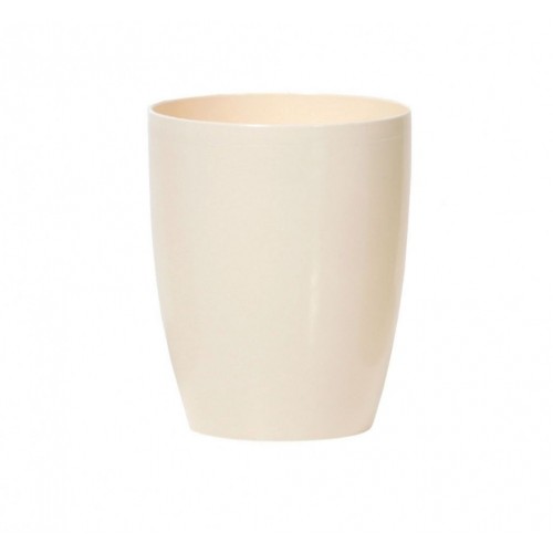 PROSPERPLAST COUBI Doniczka wysoka 18,3 cm, kremowy DUOW160P PROSPERPLAST COUBI Doniczka wysoka 18,3 cm, kremowy DUOW160P