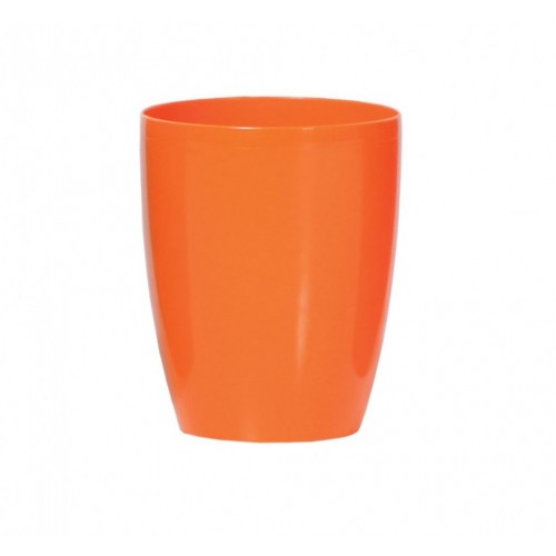 PROSPERPLAST COUBI doniczka pod kwiaty 16 cm, pomarańczowy matowy DUOW160T PROSPERPLAST COUBI doniczka pod kwiaty 16 cm, pomarańczowy matowy DUOW160T