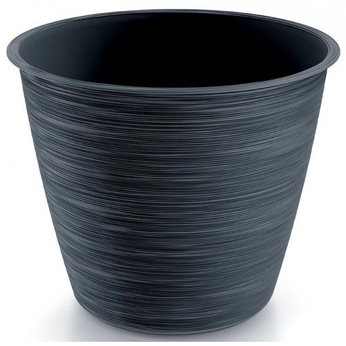 Prosperplast FURU Doniczka 16,6 cm, 1,6l, antracyt DFO170 Prosperplast FURU Doniczka 16,6 cm, 1,6l, antracyt DFO170