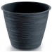 Prosperplast FURU Doniczka 16,6 cm, 1,6l, antracyt DFO170