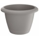 Prosperplast RESPANA BASIC Doniczka okrągła 19,7 cm, szary kamień DRE200