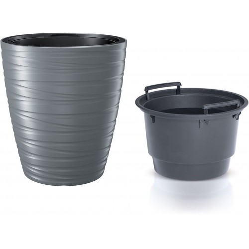 Prosperplast MAZE Doniczka 47,5 cm, jasny szary DBMZ400