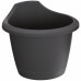 Prosperplast RESPANA WALL Doniczka wisząca 22,4 cm, antracyt DRES240