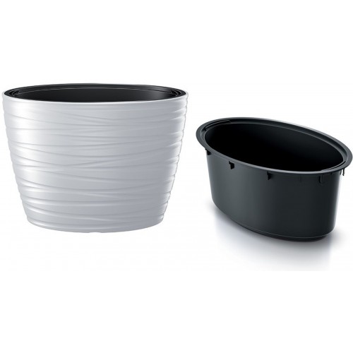 Prosperplast MAZE Doniczka 58,5 cm, biały DBMZE600