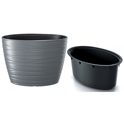 Prosperplast MAZE Doniczka 58,5 cm, jasny szary DBMZE600