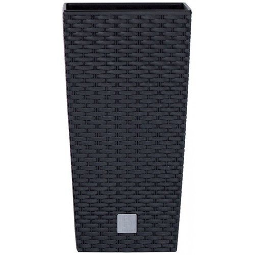 Prosperplast RATO SQUARE Doniczka 24cm, 19l, antracyt DRTS240 Prosperplast RATO SQUARE Doniczka 24cm, 19l, antracyt DRTS240