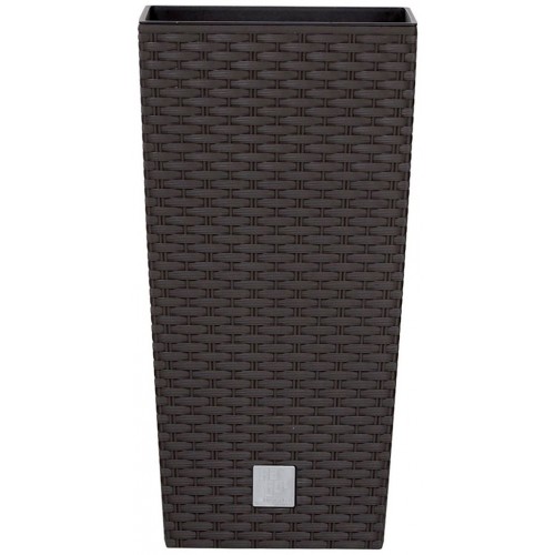 Prosperplast RATO SQUARE Doniczka 24cm, 19l, umbra DRTS240
