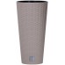 Prosperplast RATO TUBUS Doniczka 30cm, 15l, mocca DRTUS300