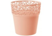 Prosperplast TREE ażurowa osłonka na doniczkę 17,5cm, brzoskwinia DTRE175