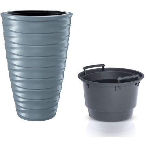 Prosperplast FREZE Doniczka 38,3cm, jasny szary DPFE400