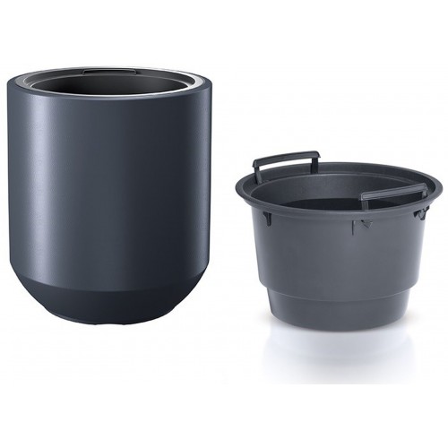 Prosperplast HEOS Doniczka 39cm, antracyt DPHEW400 Prosperplast HEOS Doniczka 39cm, antracyt DPHEW400