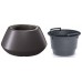 Prosperplast HEOS Doniczka 58,2cm, antracyt DMHET600