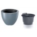 Prosperplast HEOS Doniczka 29,8cm, jasny szary DBHEM300-443U