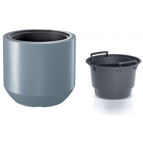 Prosperplast HEOS Doniczka 39cm, jasny szary DBHEW400 Prosperplast HEOS Doniczka 39cm, jasny szary DBHEW400