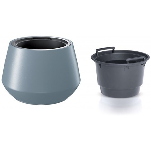 Prosperplast HEOS Doniczka 43,6cm, jasny szary DMHET440 Prosperplast HEOS Doniczka 43,6cm, jasny szary DMHET440