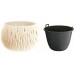 Prosperplast SANDY Bowl Doniczka 14cm, 0,75l, kremowa DSK150