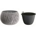 Prosperplast SANDY Bowl Doniczka 48cm, 21l, szary kamienny DSK480