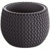 Prosperplast SPLOFY Bowl doniczka 14,4cm, 0,75l, antracyt DKSP150