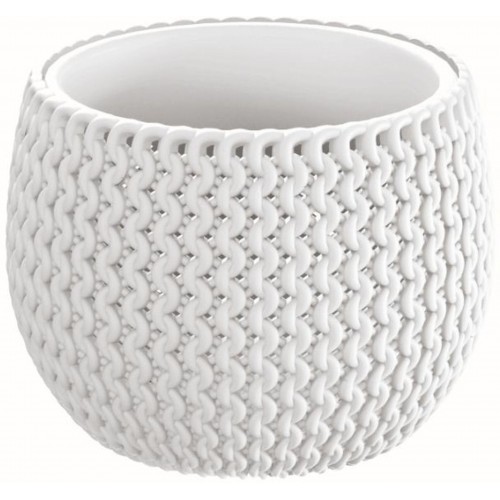 Prosperplast SPLOFY Bowl doniczka 14,4cm, 0,75l, biały DKSP150