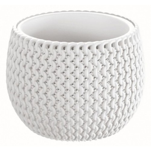Prosperplast SPLOFY Bowl doniczka 18cm, 1,4l, biała DKSP180 Prosperplast SPLOFY Bowl doniczka 18cm, 1,4l, biała DKSP180