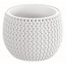 Prosperplast SPLOFY Bowl doniczka 18cm, 1,4l, biała DKSP180