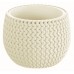 Prosperplast SPLOFY Bowl doniczka 18cm, 1,4l, kremowy DKSP180