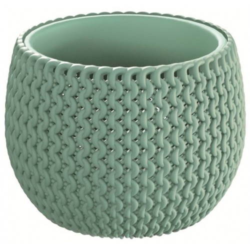 Prosperplast SPLOFY Bowl doniczka 18cm, 1,4l, szałwia DKSP180 Prosperplast SPLOFY Bowl doniczka 18cm, 1,4l, szałwia DKSP180