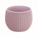 PROSPERPLAST SPLOFY BOWL Basic Osłonka 18 cm, blady róż DKSP180N