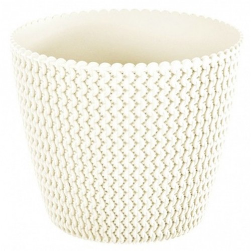 PROSPERPLAST SPLOFY doniczka 39,1 cm, kremowy DSP400 PROSPERPLAST SPLOFY doniczka 39,1 cm, kremowy DSP400