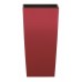 PROSPERPLAST URBI SQUARE P doniczka 2/4 l, bordo DURS140