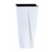 PROSPERPLAST URBI TWIST P Doniczka 1,2 / 2,8l, biały DURD140P